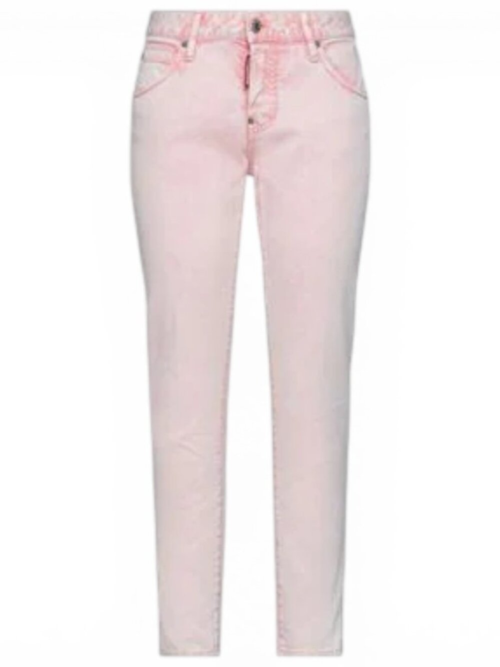 DSQUARED2 Light Pink Skinny Jeans Size 0 US Designer Stretch Denim Pants NWT